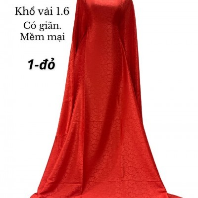 Lụa Gấm Sò - Đỏ