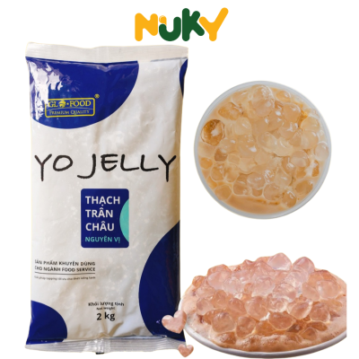 Trân Châu 3Q Yo Jelly Trắng - gói 2KG