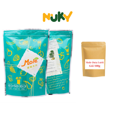 Pudding Plan Mole Dưa Lưới - Gói Chiết 100g