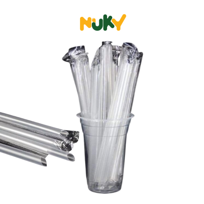 Ống hút trân châu có màng bọc