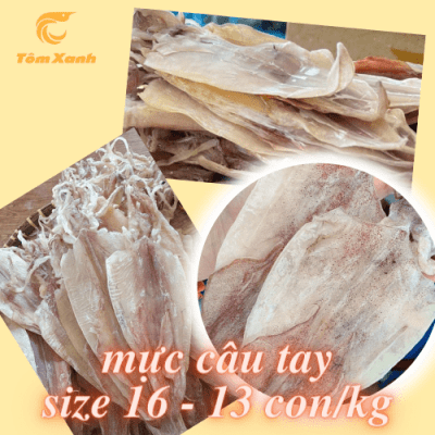 MỰC CÂU TAY SIZE TRUNG